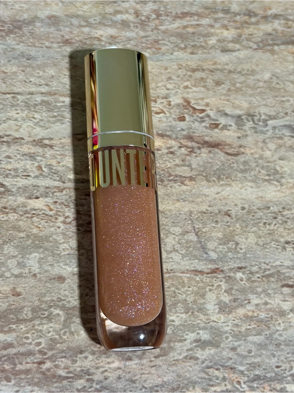 NWOB BEAUTYCOUNTER Brûlée Shimmery Beyond Gloss Nude Lip Gloss -